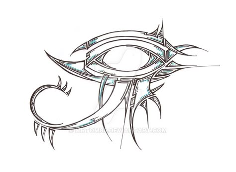 Dark Forest Tattoo, Egyptian Tattoo Ideas, Eye Of Ra Tattoo, Egyptian Eye Tattoos, Egyptian Tattoos, Horus Tattoo, Forest Tattoo, Anubis Tattoo, Egyptian Eye