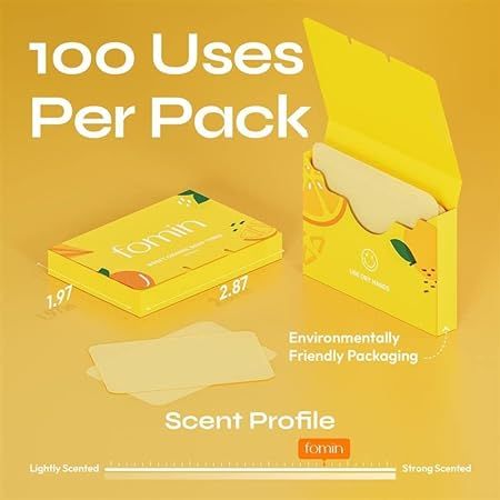 Amazon.com : FOMIN - Antibacterial Paper Soap Sheets for Hand Washing - (300 Sheets) Orange, Tea Tree, Lavender Portable Travel Dissolvable Camping Mini Soap, Portable Soap Sheets : Beauty & Personal Care Soap Sheets, Orange Sheets, Paper Soap, Travel Soap, Environmentally Friendly Packaging, Orange Tea, Mini Soaps, Foaming Hand Soap, Bathroom Cleaner