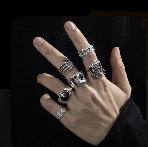 Alissa Salls, Hands With Rings, Morgana Le Fay, Man Hand, Magnus Bane, Mighty Nein, Hand Rings, Friends Aesthetic, Fantasy Aesthetic