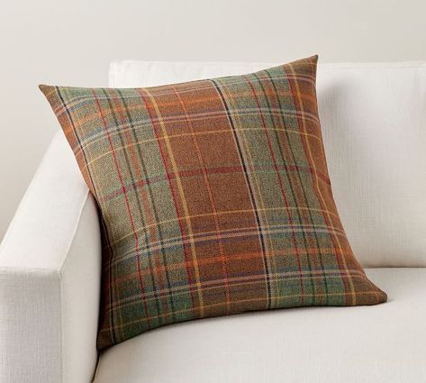 Plaid Pillow Covers, Suede Pillows, Plaid Pillow, Holiday Pillows, Rust Orange, Accessories Decor, Pottery Barn Teen, Pottery Barn Kids, Corporate Gifts