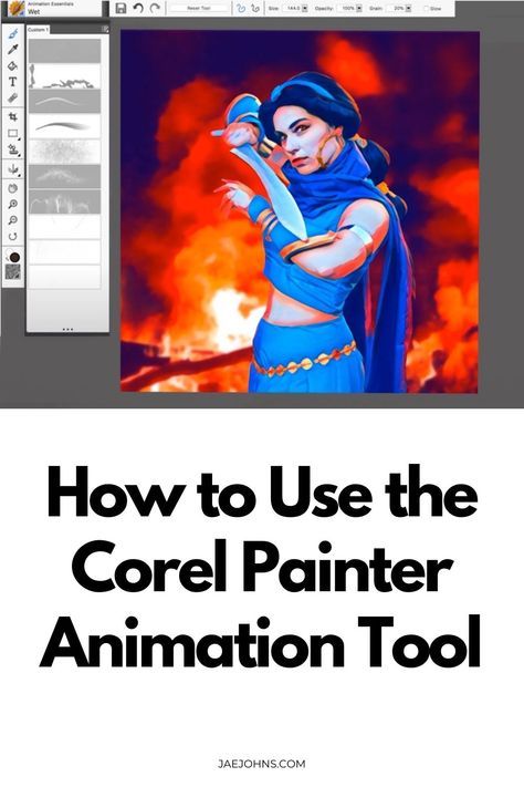 Corel Painter is not only a painting application but also you can use Corel Painter animation to bring your art to life! Corel is a software company based in Canada that develops some of the best graphics programs like Animation Shop and CorelDraw. Animation Shop creates animated GIFs, animations, and photographs using a storyboard platform. The post How to Use Corel Painter Animation Tool Step-by-Step appeared first on Jae Johns. Like Animation, Art Careers, Animation Tools, Key Frame, Wet T, Corel Painter, Text Tool, Software Company, Create Animation