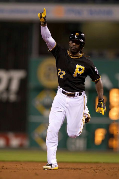 Andrew McCutchen - Pittsburgh Pirates Pirates History, Pirate History, Andrew Mccutchen, Pittsburgh Pride, Pittsburgh Pirates Baseball, Pnc Park, Roberto Clemente, Baseball Stuff, Pirates Baseball