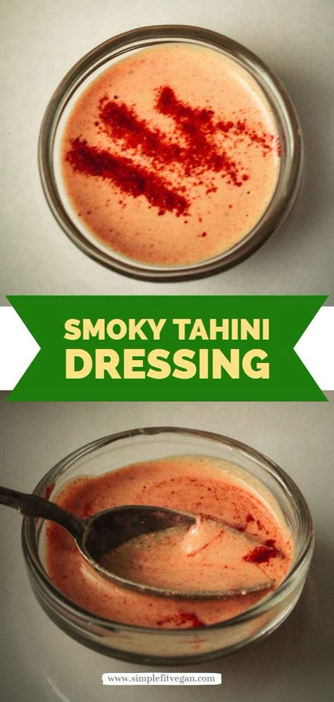 Tahini Sauce For Vegetables, Gourmet Salad, Vegan Salad Dressing, Vegan Dressing, Salad Dressing Recipes Homemade, Vegan Dip, Vegan Sauces, Tahini Dressing, Vegan Salad