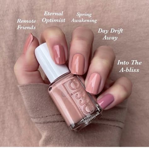 Military Nails, Sheer Nails, Essie Nail Colors, Makeup Nails Designs, Subtle Nails, Nail Pops, Taylor Made, Casual Nails, Spring Awakening