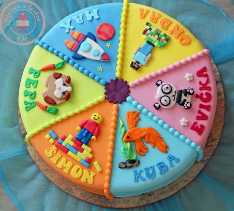 Multibirthday Cake Paw Patrol Birthday Theme, Big Cake, Special Birthday Cakes, Picnic Birthday, Big Cakes, Birthday Kids, Themed Birthday Cakes, Just Cakes, Dessert Cupcakes