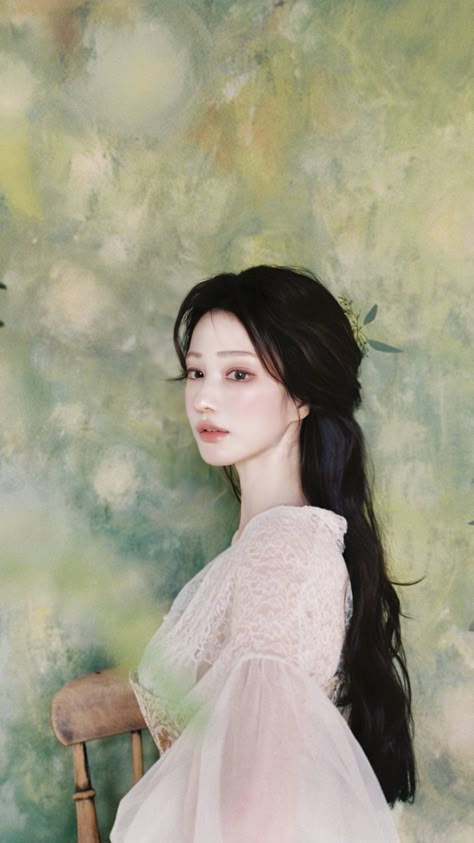 Asian Princess Aesthetic, Ne Hwa, Asian Princess, Portrait Photography Women, Princess Aesthetic, Fantasy Aesthetic, Ethereal Beauty, How To Pose, 인물 사진