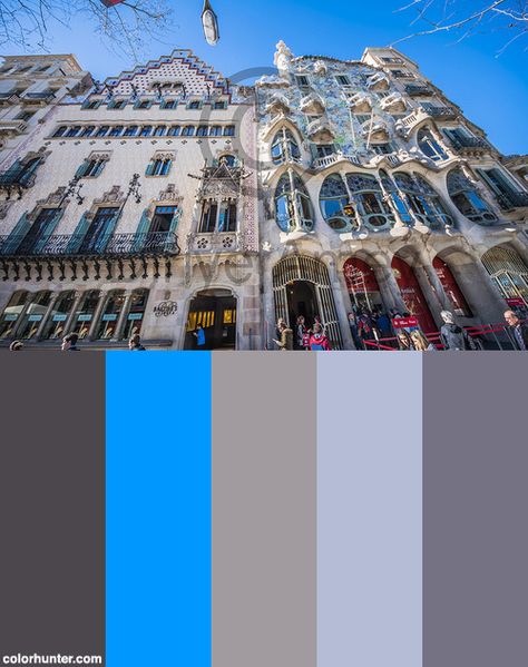 Barcelona+City+Color+Scheme Barcelona Color Palette, City Color Palette, Barcelona City, Colors Palette, W Hotel, Color Pallets, Color Scheme, Color Me, Color Schemes