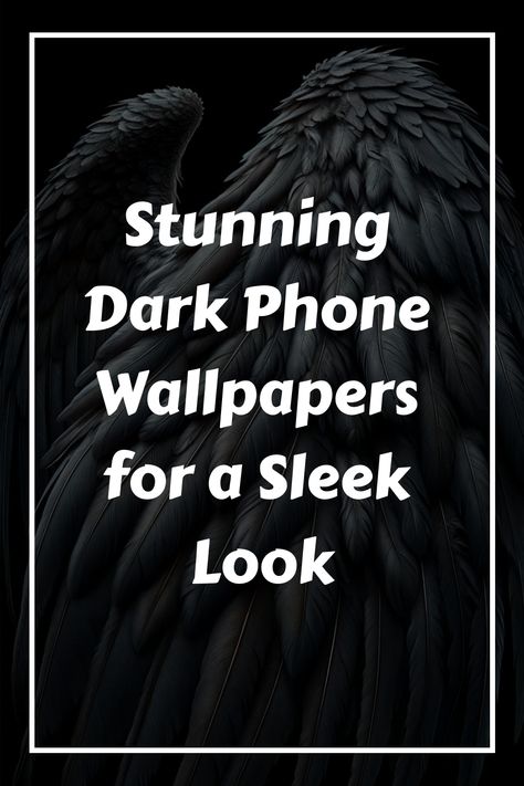 Stunning Dark Phone Wallpapers for a Sleek Look Pretty Wallpaper For Phone, Aesthetic Phone Wallpaper Minimalist, Ipad Pro Wallpaper Aesthetic Hd, Backgrounds Iphone Black, Black Galaxy Wallpaper, Iphone 16 Pro Wallpaper, Unique Wallpapers For Phone, Gothic Wallpaper Iphone, Gothic Iphone Wallpaper