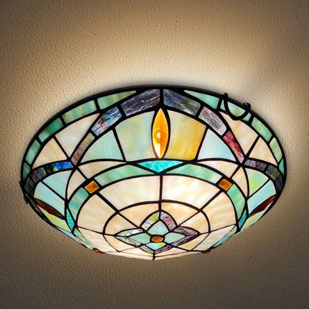 Stained Glass Ceiling Light, Tiffany Light Fixtures, Stained Glass Ceiling, Celing Light, Dome Lights, Fine Art Lighting, Tiffany Ceiling Lights, Living Room Light Fixtures, Glass Light Fixture