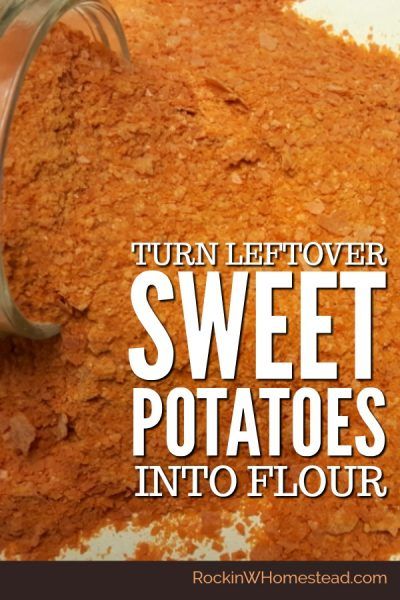 Vegetable Flour Recipes, Leftover Sweet Potatoes, Dehydrating Food Storage, Sweet Potato Flour, How To Make Flour, Food Preserving, Dehydrated Foods, Dehydrated Vegetables, Canning Food Preservation