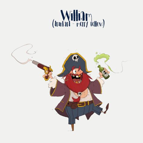 ArtStation - Pirates (character design), Aleksandr Kayda Pirates Reference, Pirates Character Design, Pirates Character, Drawing Art Projects, Pirate Character Design, Pirate Animals, Pirate Illustration, Pirates Illustration, Pirate Cartoon