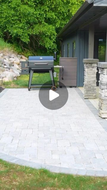 This Old House Makers Channel | There’s still time to upgrade your outdoor space this summer! See how Jamison Rantz recently enhanced his yard with a paver patio.   Then... | Instagram Paver Patio Ideas On A Budget, Pavers Diy, Diy Patio Pavers, Pavers Backyard, Patio Pavers Design, Pools Backyard, Budget Patio, This Old House, Diy And Home Improvement