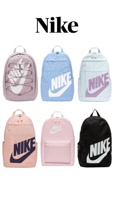 School Bag Aesthetic, School Backpack Essentials, Mochila Nike, Aesthetic Nike, American Flag Wallpaper, Nike Backpack, Backpack Essentials, Nike Bags, Bag Aesthetic