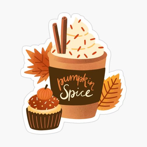 Kindle Decor, Aesthetic Pumpkin, Homemade Recipe Books, October Gifts, Kindle Stickers, Paint Water, Pumpkin Stickers, Cute Water Bottles, Autumn Stickers