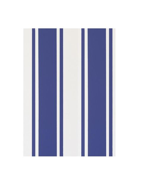 Stripe On Wall, Stripes On Walls, Painted Stripes On Wall, Bathroom Paint Colors Behr, Blue And White Painting, Pittsburgh Paint, Ideas For Painting, Ryan Homes, Hgtv Star