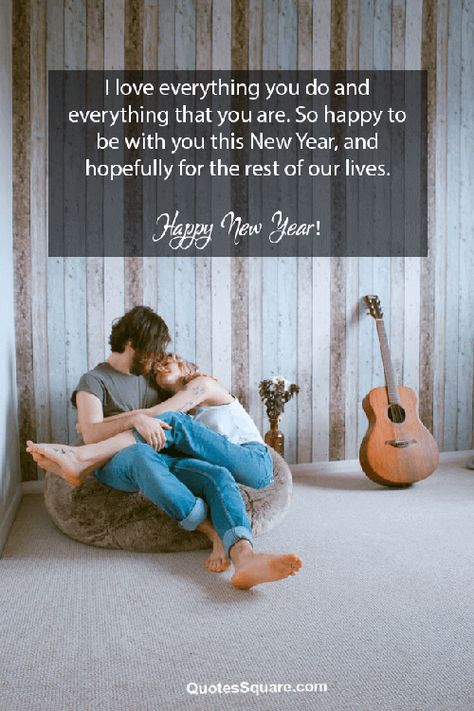 80 Happy New Year 2020 Love Quotes for Her & Him to Wish & Romance Happy New Year Love Quotes, New Year Love Quotes, Quotes Square, New Year Captions, Teeth Doctor, New Year Wishes Messages, New Year Wishes Quotes, New Year Wishes Images, Happy New Year Love