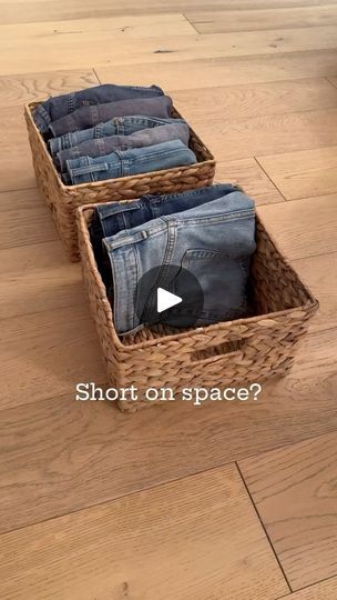 Dresser Top Organization Ideas, How To Fold Jeans, Messy Closet, Dresser Drawer Organization, Cleaning Motivation, Shop Organization, Clean Living, A Lot Of Money, Folding Clothes