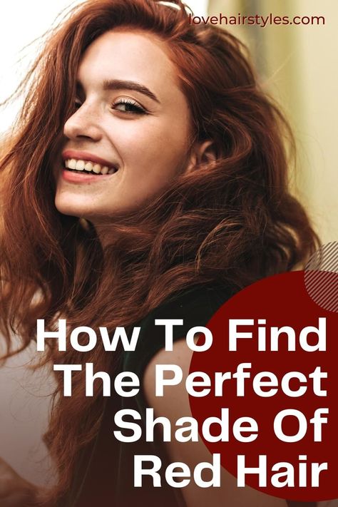 How To Find The Perfect Shade Of Red Hair For Your Skin Tone ❤ Red hair is really cool, but it’s very important to choose the right shade for your complexion ❤ #lovehairstyles #hair #hairstyles #haircolor #redhair