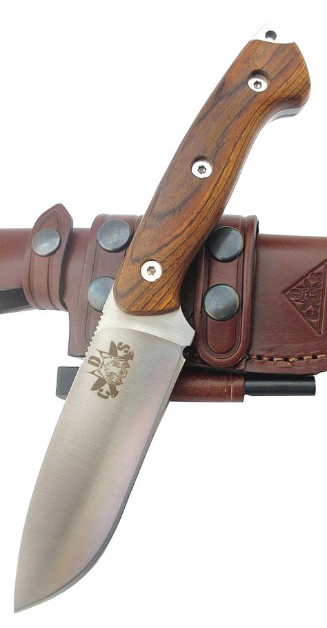 CDS-Survival Outdoor Survival Hunting Knife - Polished Micarta Handle, Stainless Steel Mova-58 with Genuine Leather Sheath - Made in Spain #knifetrade #knifestagram #edcknife #knifeclub #knivesdaily #usnfollow #edcdaily #knifeaddiction #traditionalknives #knivesofinstagram #knives #knifepics #knifeaction Messer Diy, Survival Hunting, Boot Knife, Knife Patterns, La Forge, Micarta Handles, Bushcraft Knives, Edc Knife, Knife Design