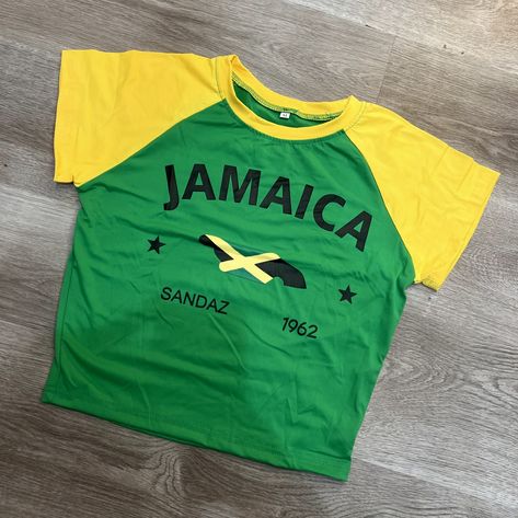 Homelandddd🇯🇲🇯🇲 Jamaica me crop top tee will soon be available♡︎ Website opening tomorrow 8/6/24 stay on the lookout !☆ ✩ ✩ ✩ ✩ #viral #blackowned #croptops #jamaica #blackowned #blaxkownedbusiness #foryou #explorepage Crop Top Tees, Jamaica, Top Tee, Crop Top, Crop Tops, Quick Saves