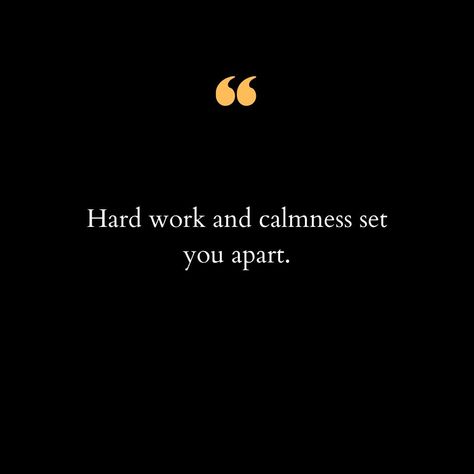 In the journey of life, the combination of hard work and calmness is a powerful force that sets you apart from the rest. When you embrace hard work, you’re not just putting in hours and effort; you’re dedicating yourself to a path of growth, resilience, and mastery. It's about the relentless pursuit of your goals, even when the going gets tough. But amidst this hustle, calmness is your anchor. It’s the quiet strength that allows you to stay focused, make clear decisions, and remain composed u... Peace In The Storm, When The Going Gets Tough, Balanced Mind, Journey Of Life, Keep Quiet, Achieve Your Dreams, Hard Quotes, Work Hard Play Hard, Quote Board