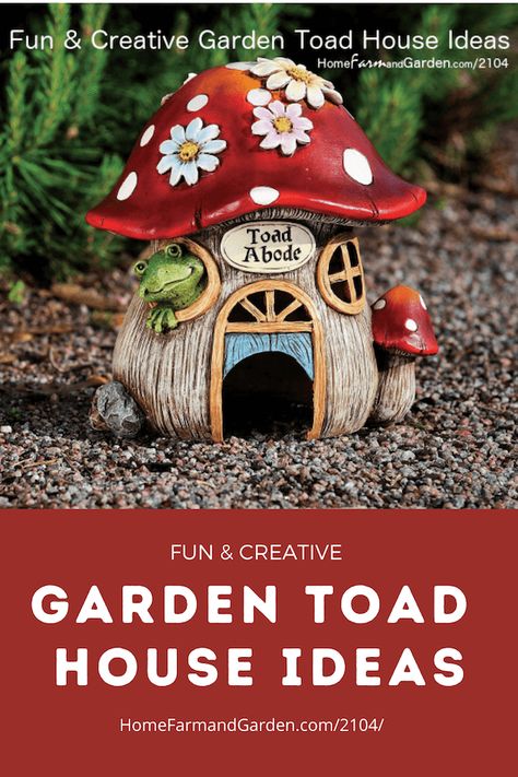 Ceramic Toad Houses For The Garden, Pottery Toad House, Toad Houses For The Garden Diy, Ceramic Toad House, Toad Houses For The Garden, Diy Toad House, Toad Village, Whimsical Bird Houses, Hydro Garden