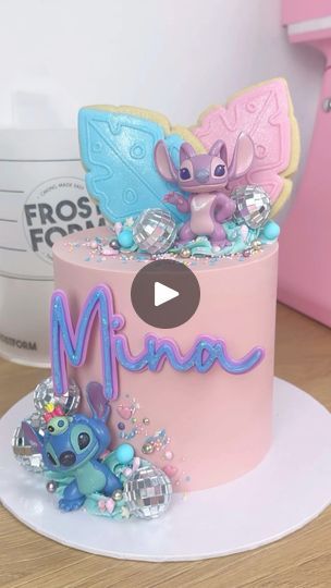 Stitch And Angel Cake, Frost Form, Perfect Birthday Cake, The Perfect Birthday, Ganache Recipe, Angel Cake, Stitch And Angel, Have You Tried, Perfect Birthday