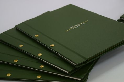 Screw Post Binding, Menu Binding, Luxury Menu Design, Booklet Binding, Menu Folder, Menu Cover Design, Portfolio Binder, Restaurant Menu Covers, Leather Menu