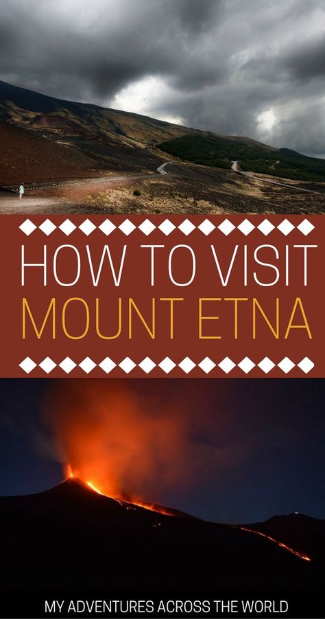 How to visit Mount Etna, Italy: all you need to know to visit the Etna Volcano hassle free. | Mount Etna Sicily | Etna travel tips #mountetna #etna #volcano #sicily - via @clautavani Etna Volcano, Sicily Travel, Taormina Sicily, Mount Etna, 50th Bday, Palermo Sicily, Verona Italy, Hiking Destinations, Venice Travel