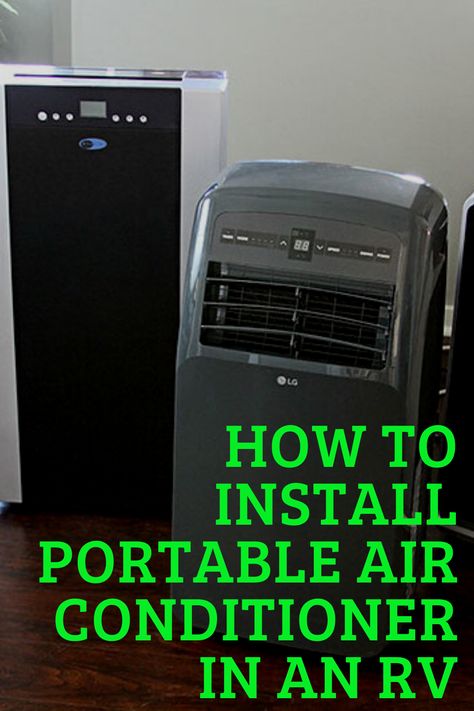 To install Portable Air Conditioner in Rv reffer Campergrid website. Portable Air Conditioner Venting Ideas, Pop Up Camper Air Conditioner, Rv Air Conditioner Hacks, Portable Ac For Car, Standing Air Conditioner, Rv Ac, Camping Air Conditioner, Homemade Air Conditioner, Camper Air Conditioner