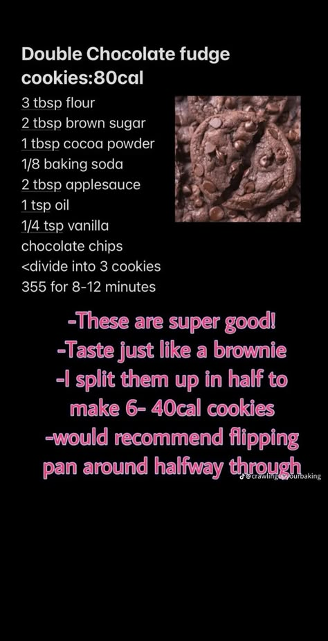 Low Cal Recipe, Low Cal Chocolate, Low Calorie Sweets, Low Calorie Baking, Food Calories List, Food Calorie Chart, Chocolate Recipes Homemade, Healthy Low Calorie Meals, Quick Easy Desserts