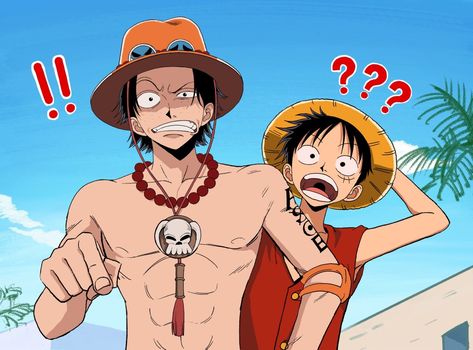 Luffy And Ace, Ace Sabo Luffy, Ace And Luffy, One Piece Photos, Bakugou Manga, No Context, Snk Cosplay, One Piece Ace, One Piece Funny