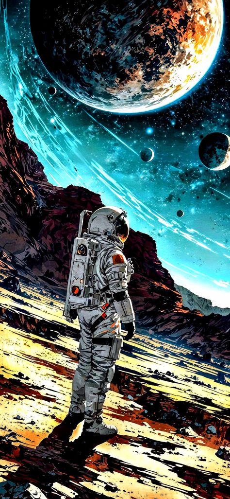 Alternative Wallpaper, Space And Astronaut, Epic Backgrounds, Space Sci Fi, Avengers Images, Pixel Wallpaper, Pixel Art Landscape, Futurism Art, Astronaut Wallpaper