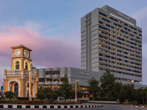 Courtyard by Marriott Debuts in Phuket, the Pearl of the Andaman, With the Opening of Courtyard by Marriott Phuket Town | Marriott News Center Jacuzzi Pool, Phuket Town, Courtyard Marriott, Courtyard By Marriott, Patong Beach, Marriott Bonvoy, International Airlines, Hotel Branding, Marriott Hotels