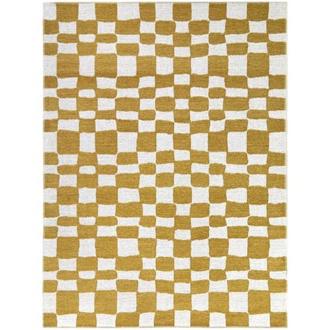 Jalea Recycled P.E.T. Rug Checkered Area Rug, Ship Decor, Patio Rugs, Coastal Wall Art, Exquisite Rugs, Neutral Rugs, Indoor Outdoor Area Rugs, Outdoor Area Rugs, Look Plus