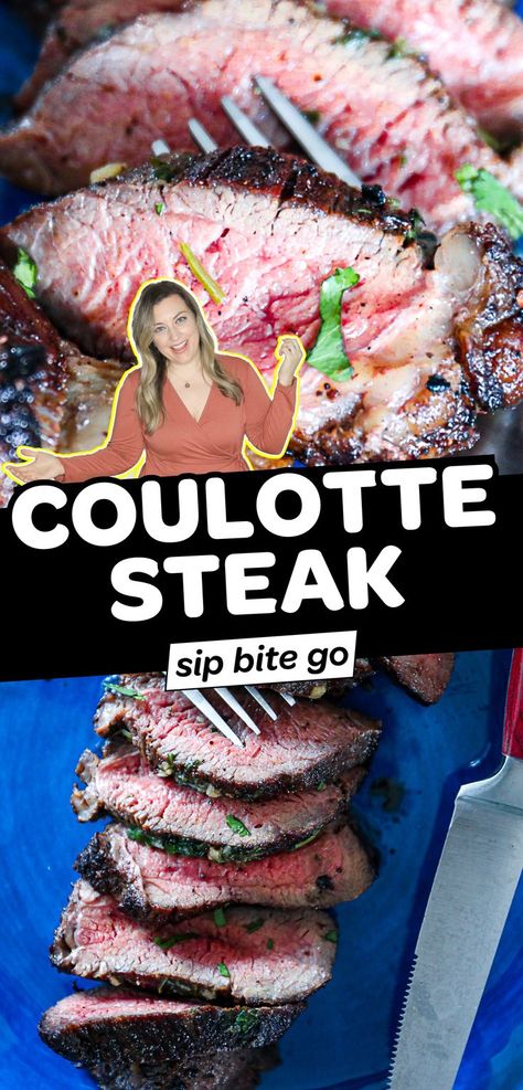 coulotte steak Picanha Steak, Cast Iron Skillet Recipes Dinner, Slow Cooked Brisket, Beef Loin, Easy Steak Recipes, How To Cook Beef, Cast Iron Skillet Recipes, Bbq Smoker, Grilled Beef