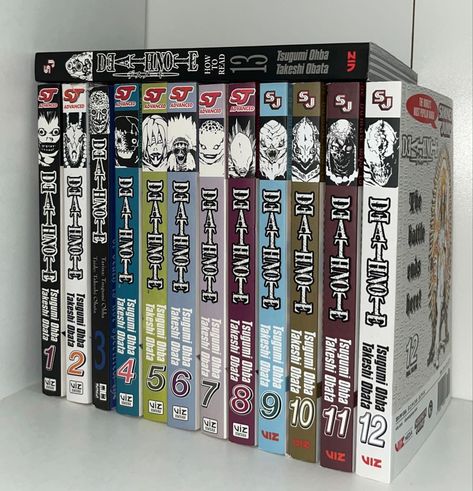 Dead Note, Manga Box Sets, Tsugumi Ohba, Quiet Girl, Light Yagami, Manga List, Anime Room, Dream Gift, Manga Collection