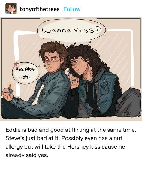 Steddie Vampire Au, Steddie Fanart Spicy, Steddie Fanart Comic, Steddie Art, Steddie Fanart, Stranger Danger, Ending Story, Stranger Things Have Happened, Stranger Things Art