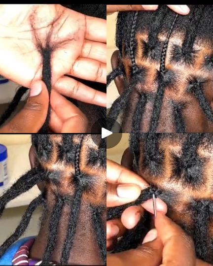 Inner Lock Dreads, How To Crochet Dreadlocks Tutorials, Lock Extensions Dreadlocks, Dread Installation, Artificial Dreads, Artificial Dreadlocks Hairstyles, Types Of Dreads, Locs Installation, How To Do Dreadlocks