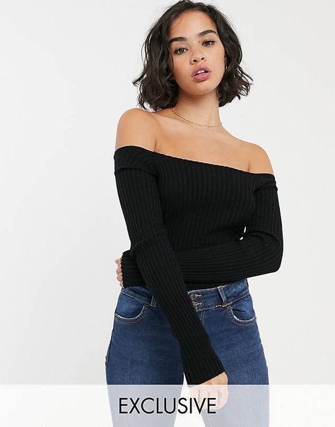 Search: off shoulder sweater - page 1 of 2 | ASOS Shoulderless Top Outfit, Shoulderless Top, Printed Jersey Dress, Flattering Tops, Top Outfit, Mini Skater Dress, High Waisted Flares, Off Shoulder Sweater, Pleated Maxi Dress