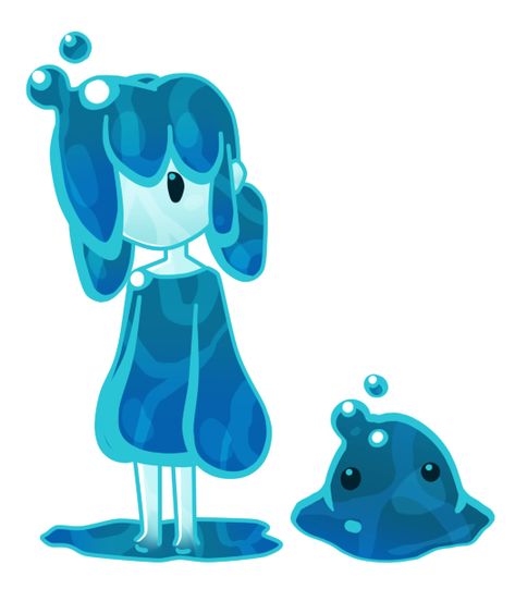 Slime Character Art, Fire Slime, Puddle Slime, Honey Slime, Slime Rancher 2, Water Slime, Slimes Girl, Slime Rancher, Slime For Kids