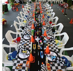 Cars Birthday Party Ideas, Cars Birthday Party, Disney Cars Party, Hot Wheels Birthday, Hot Wheels Party, Disney Cars Birthday, Cars Birthday Party Disney, Car Themed Parties, Monster Truck Party