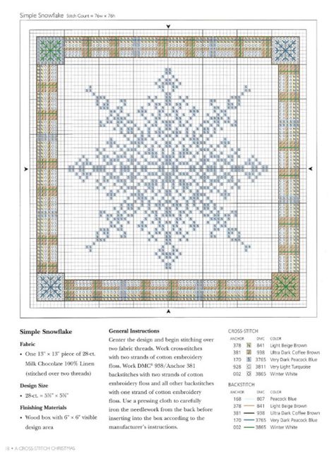 Cross Stitch Snowflake, Snowflake Cross Stitch Pattern, Snowflake Cross Stitch, Holiday Cross Stitch Patterns, Holiday Cross Stitch, Xmas Cross Stitch, Just Cross Stitch, Cross Stitch Christmas, Winter Cross Stitch