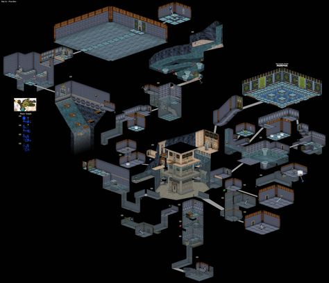 LoZ OoT Water Temple 3D Map. Brilliant and complex design. - Imgur Game Level Design, Hyrule Castle, Water Temple, Isometric Map, Zelda Ocarina Of Time, Map Games, 3d Map, Dungeon Maps, D D Maps