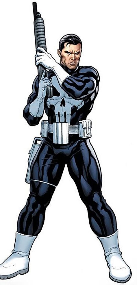 Punisher (Marvel Comics) with a shotgun                                                                                                                                                      More Frank Cho Art, Punisher Artwork, Punisher Art, Punisher Comics, Frank Cho, Marvel Knights, Ultimate Marvel, Frank Castle, Punisher Marvel