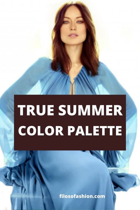 true summer color palette Colour Me Beautiful Summer, True Summer Color Palette Analysis, House Of Color Summer Hair Colors, Summer Colour Palette Outfits, House Of Color Summer Palette, True Summer Makeup Products, True Summer Outfit Ideas, House Of Color Summer Outfits, Summer Pallete Color