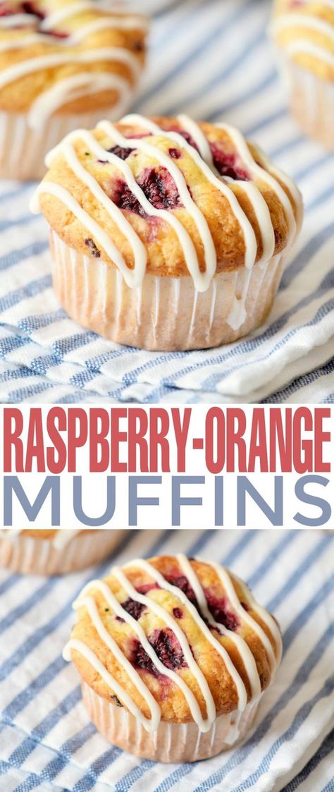 Orange Muffin Recipe, Raspberry Bread, Raspberry Orange, Orange Muffins, Raspberry Muffins, Start A Fire, Coffee Breakfast, Desserts To Make, Sweet Orange