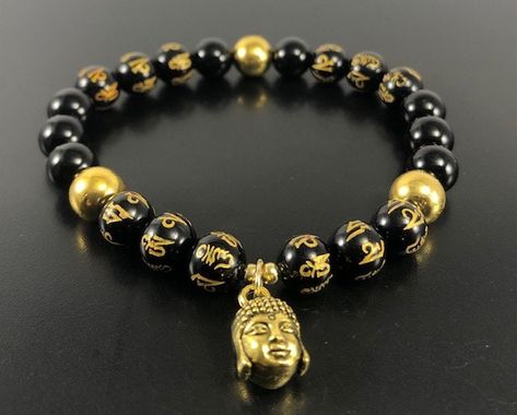 Buddha Gifts, Tibetan Buddha, Crystal Information, Gold Buddha, Charm Bracelet Gold, Buddha Jewelry, Buddha Bracelets, Bracelet Crystal, Gold Charm Bracelet