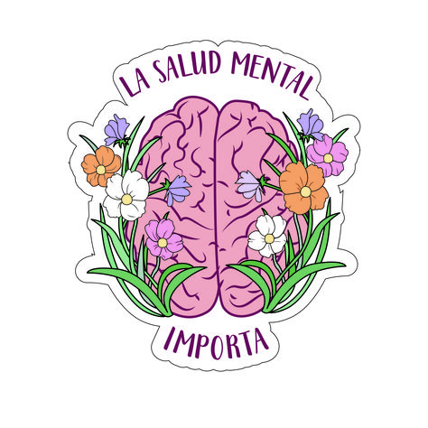 Pegatinas Imprimibles de Salud Mental - Mental Health cerebro con flores cuidate Digital Embroidery Patterns, Psychology Student, Human Anatomy Art, Nature Stickers, Mindfulness For Kids, Silhouette Images, Mental Health Care, Anatomy Art, Cool Stickers