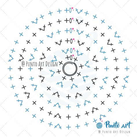 Geometric shapes ⋆ Crochet Diagrams ⋆ Free Patterns ⋆ Punto Art Design Free Crochet Snowflake Patterns, Simple Crochet Pattern, Basic Geometric Shapes, Magic Ring Crochet, Crochet Diagrams, Crochet Snowflake Pattern, Crochet Symbols, Crochet Mandala Pattern, Simple Crochet